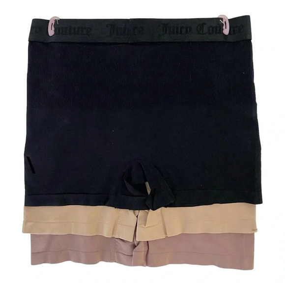Juicy Couture Seamless Shaping Slimming Shapewear 3 Piece Shorts Set Small 4/6 - Picture 3 of 6